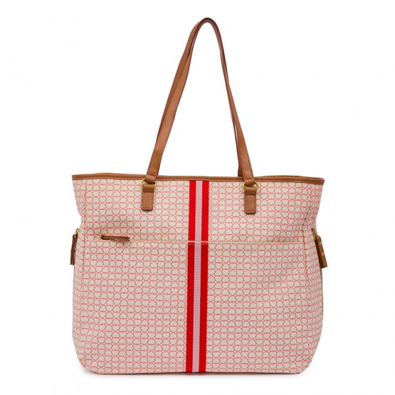 Τσάντα Αλλαγής Henrietta Tote True Love Pink Lining