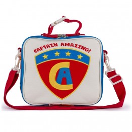 Τσάντα φαγητού  lunchbox  captain amazing   Pink Lining