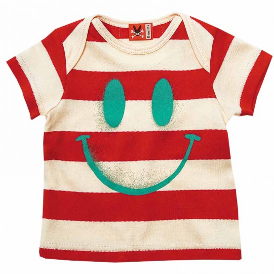 T-Shirt Smiler Red/Vanilla No Added Sugar