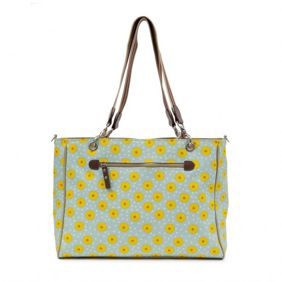 Τσάντα Αλλαγής Bramley Tote Sunflowers Pink Lining