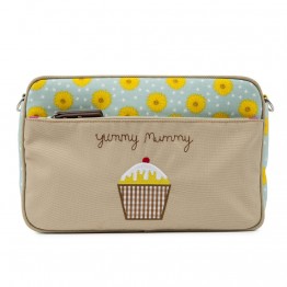 Τσαντάκι αλλαγής Mini Yummy Mummy Sunflowers Pink Lining