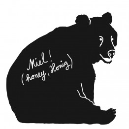 Μαυροπινακας Bear Mimilou