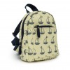 Παιδικό σακίδιο mini rucksack navy and cream boats Pink Lining