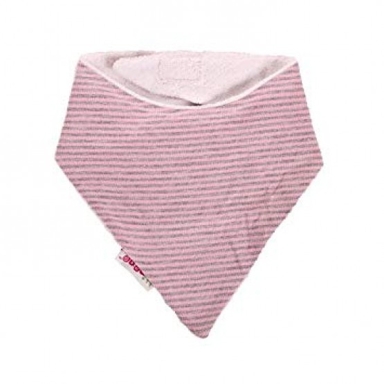 Minene Bandana Bib Pink Stripes