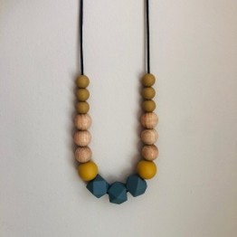 Mum Teething Necklace Teddy