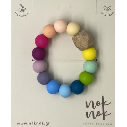 Silicone Teether Multicolor NOK NOK 