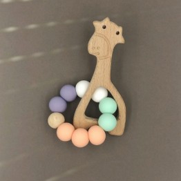 Teether Love Coral Giraffe NOK NOK