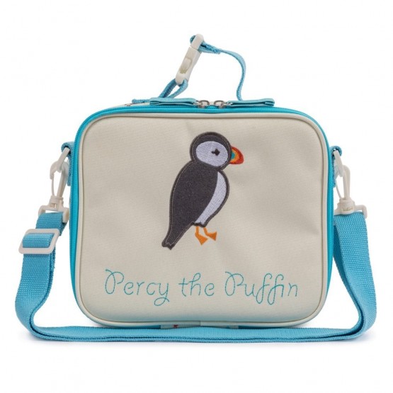 Τσάντα φαγητού Percy the Puffin Pink Lining