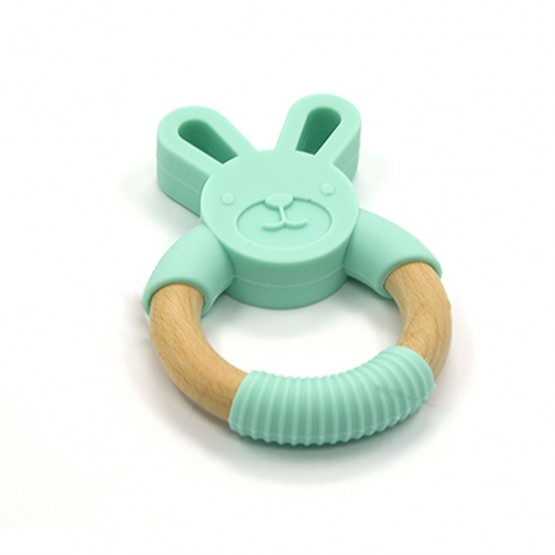 Teether Bunny mint