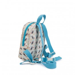 Σακίδιο mini rucksack Percy the Puffin Pink Lining